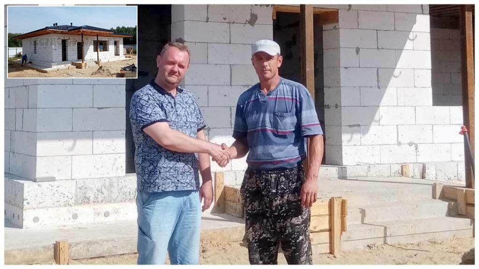 Одноэтажный дом из газобетона в Софрино