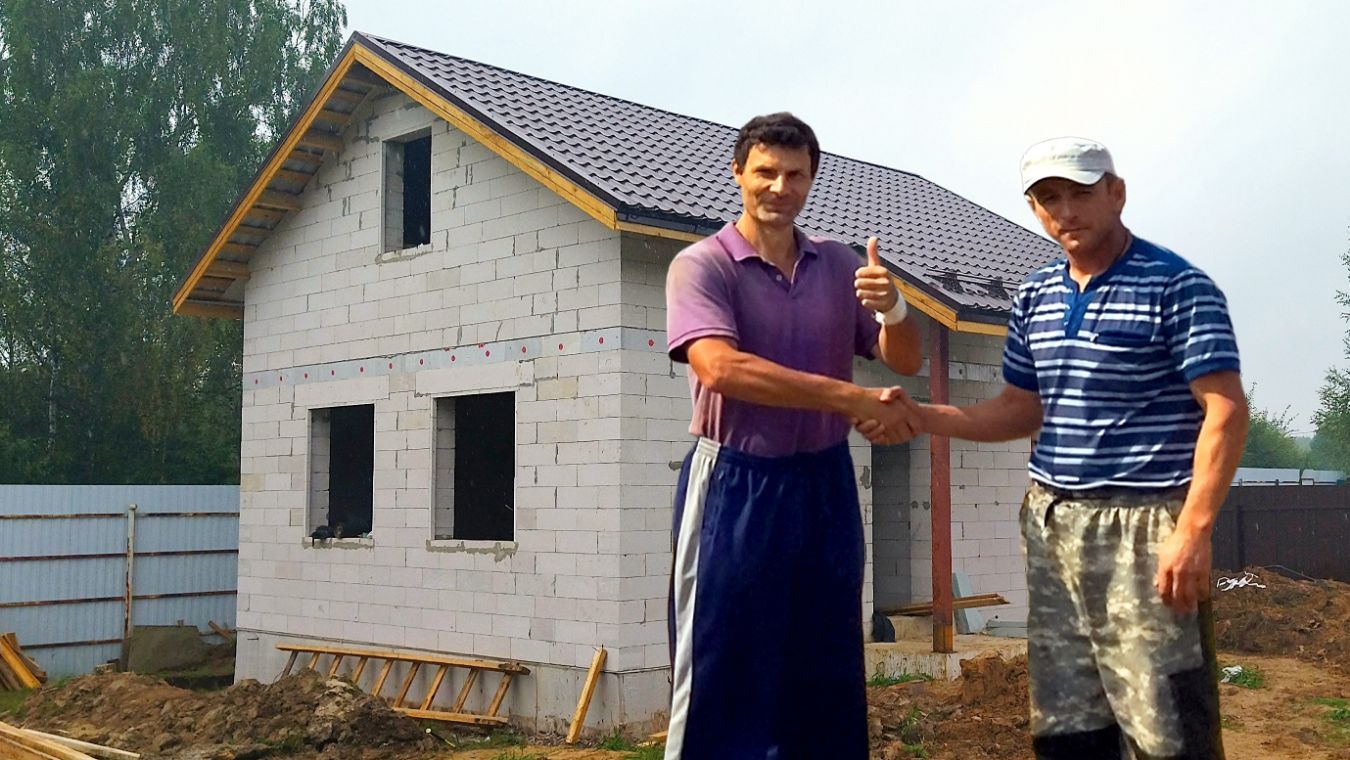 Строим дом из газоблока в Чехове