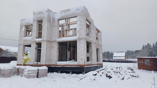 Дом из газобетона