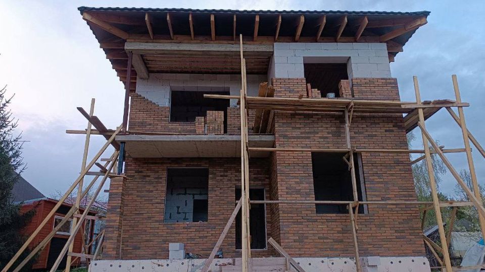 Бригада для строительства дома из газобетона в Московской области