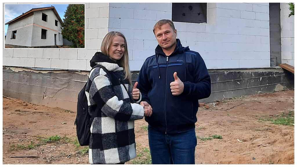 Строим дом из газоблока в  Одинцово