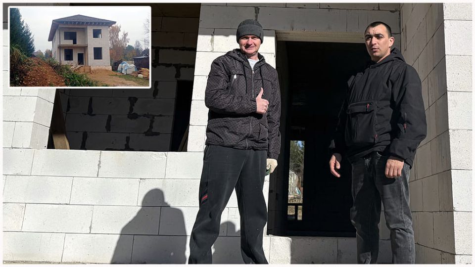 Фото Заказчика дома из газобетона в Апрелевке