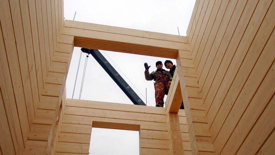 Дом из бруса