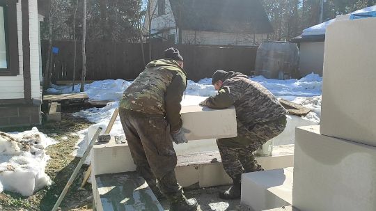 Строим дом из газобетона