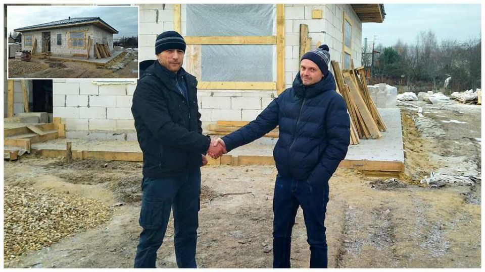 Одноэтажный дом из газоблока в Реутове