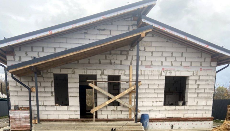 Продолжение следует.... Облицовка в следующем году...