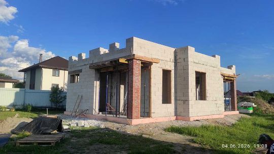 Дом из газобетона в Раменском