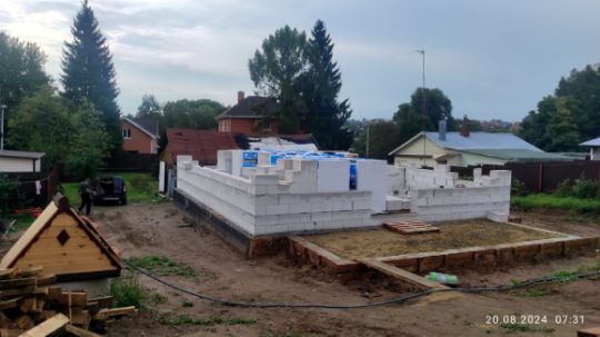Строим дом из газобетона
