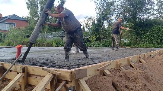 Фундамнт монолитная плита