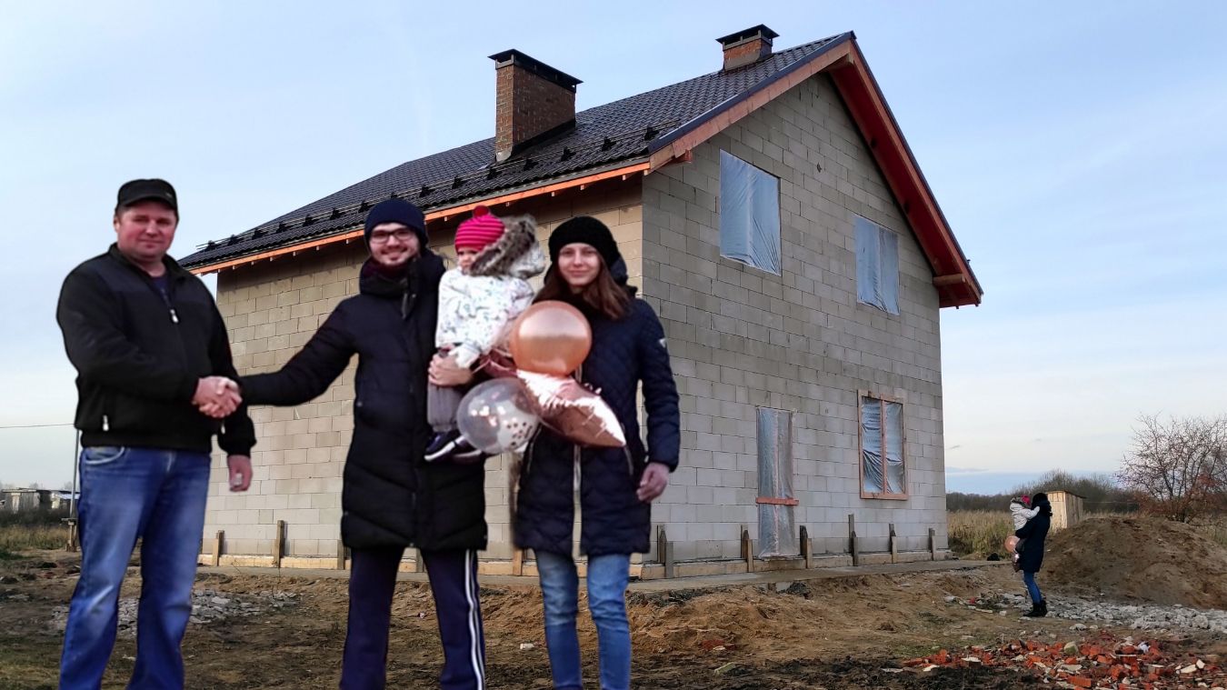 Построенный нашей бригадой дом из газобетона в Новой Москве