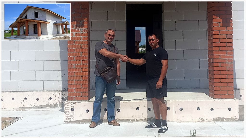 Строительство дома из газоблока в Павловом Посаде