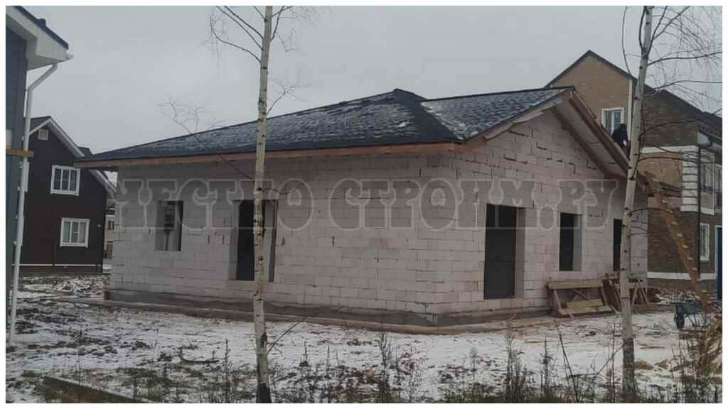 Строительство дома из газобетона в Мытищах