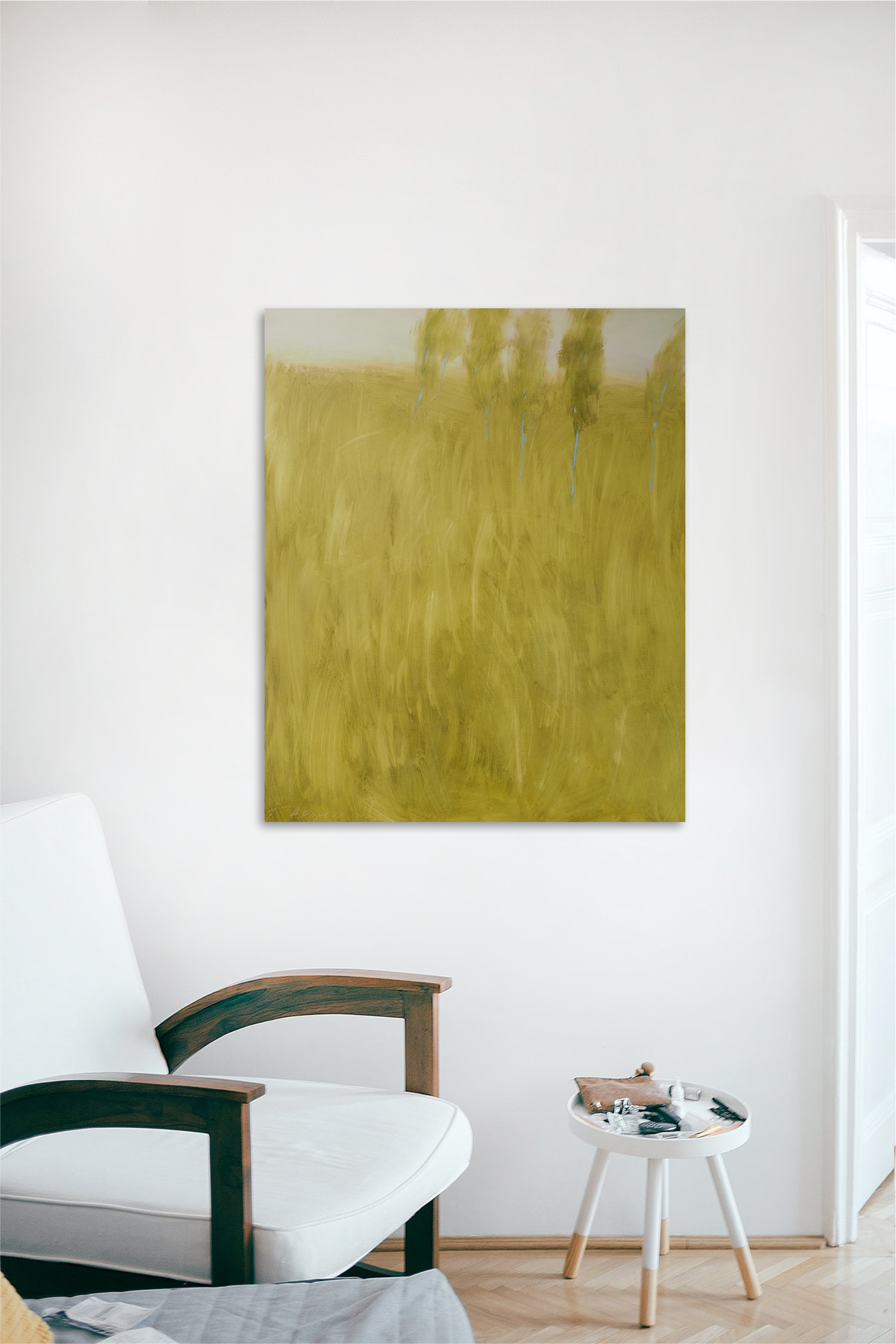 Летний пейзаж маслом, серия Одним днем, купить картину Анастасии Поповой онлайн с доставкой