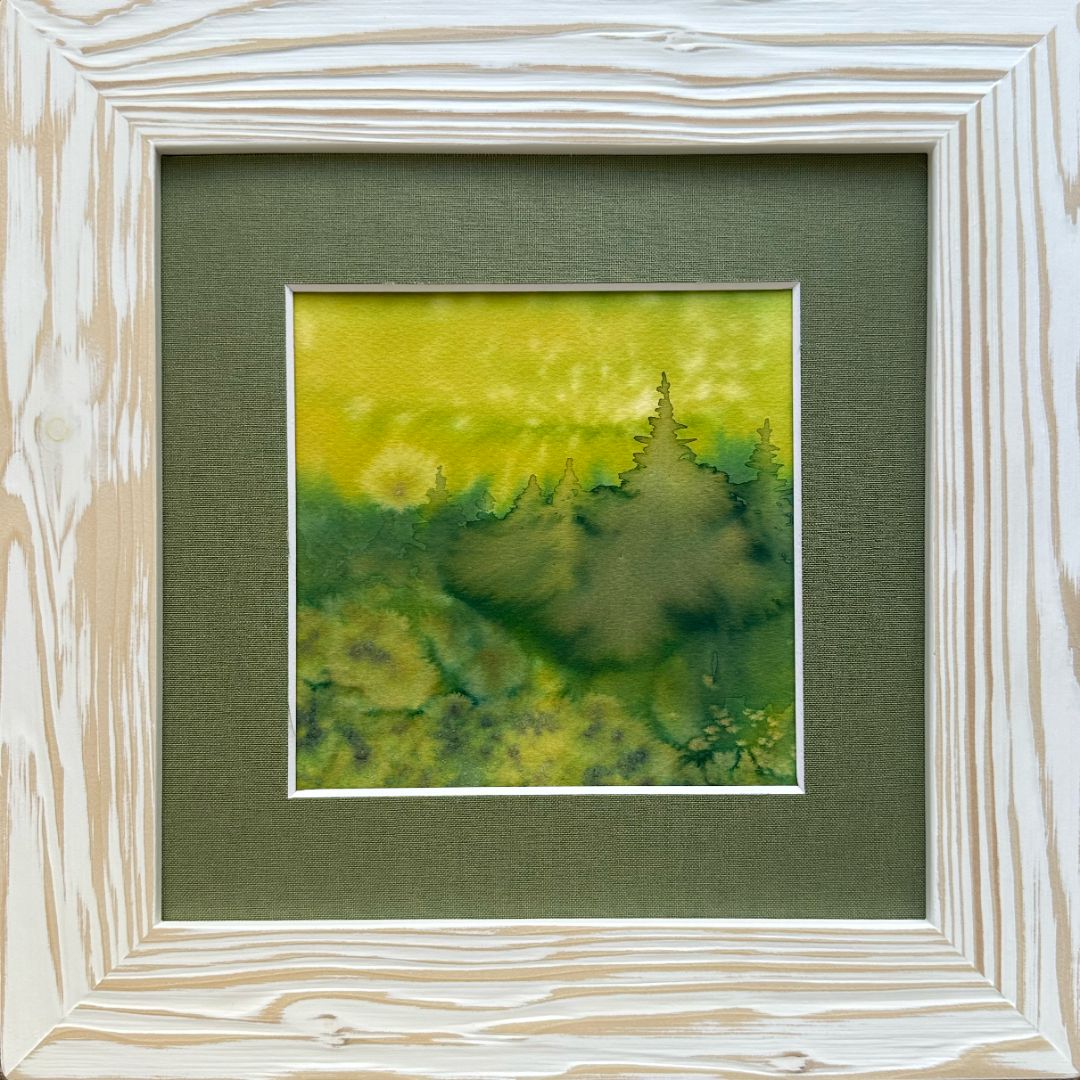 Графика из серии Сылва, автор Анастасия Попова