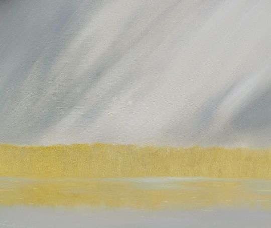 Летний пейзаж маслом, серия Одним днем, купить картину Анастасии Поповой онлайн с доставкой