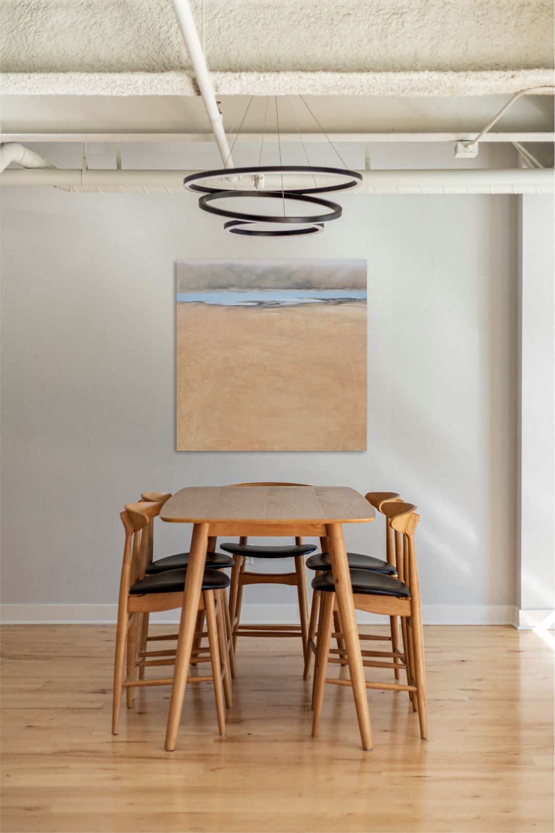 Пейзаж маслом, серия Гладь да благодать, купить живопись художника Анастасии Поповой