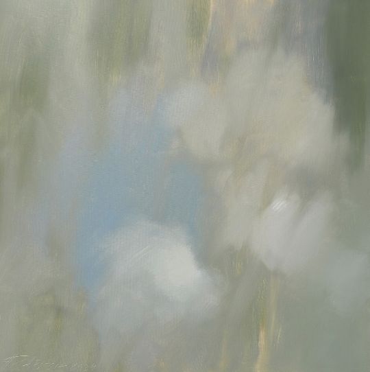 Летний пейзаж маслом, серия Одним днем, купить картину Анастасии Поповой онлайн с доставкой