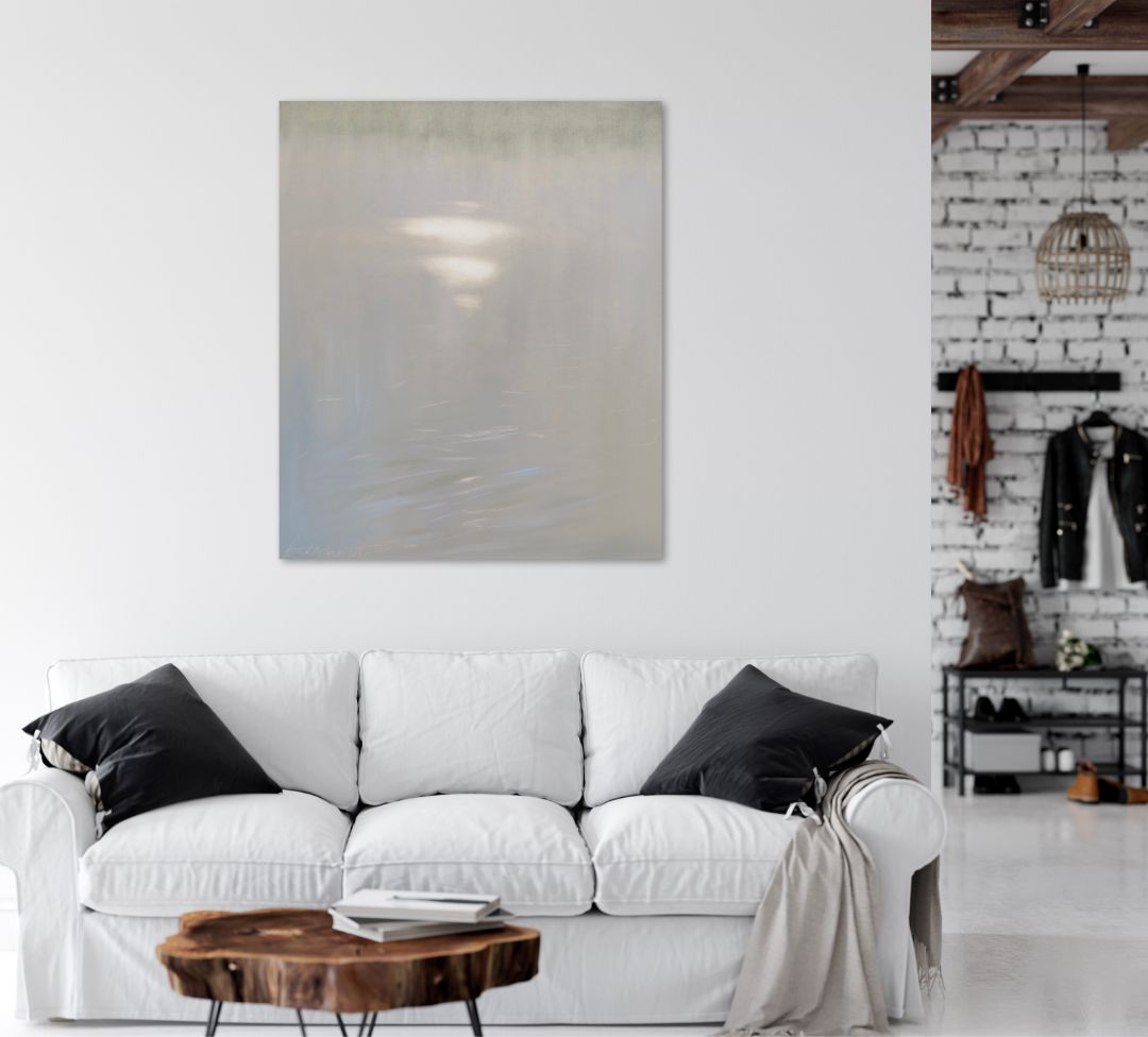 Летний пейзаж маслом, серия Одним днем, купить картину Анастасии Поповой онлайн с доставкой