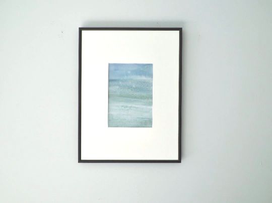 Интерьерный этюд из серии Морские этюды, графика, автор Анастасия Попова