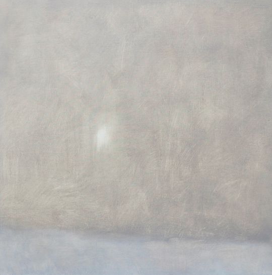 Зимний пейзаж маслом, серия Белым-бело, купить картину Анастасии Поповой