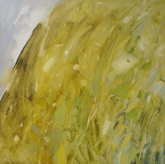 Летний пейзаж маслом, серия Одним днем, купить картину Анастасии Поповой онлайн с доставкой