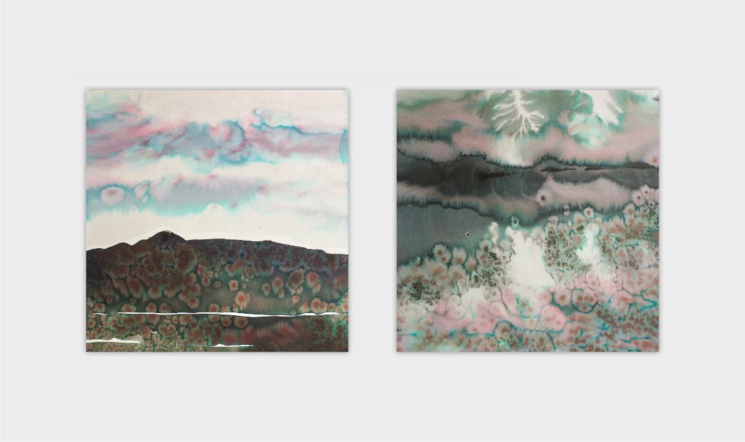 Графика из серии Кавказ, автор Анастасия Попова