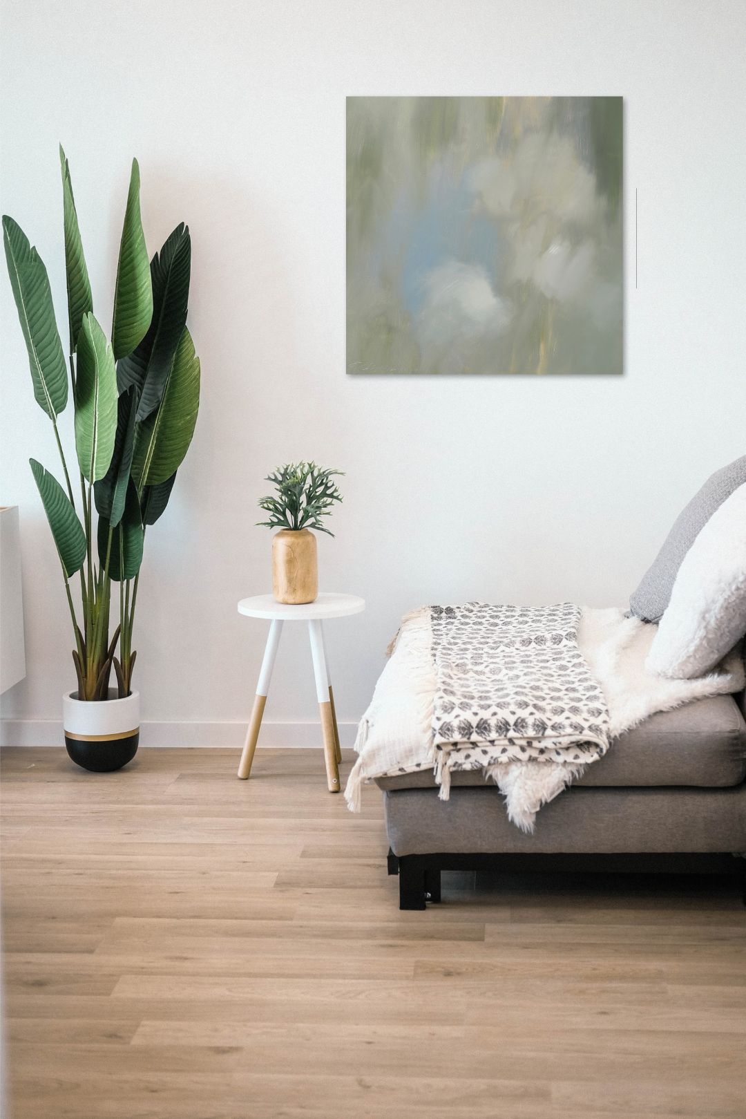 Летний пейзаж маслом, серия Одним днем, купить картину Анастасии Поповой онлайн с доставкой