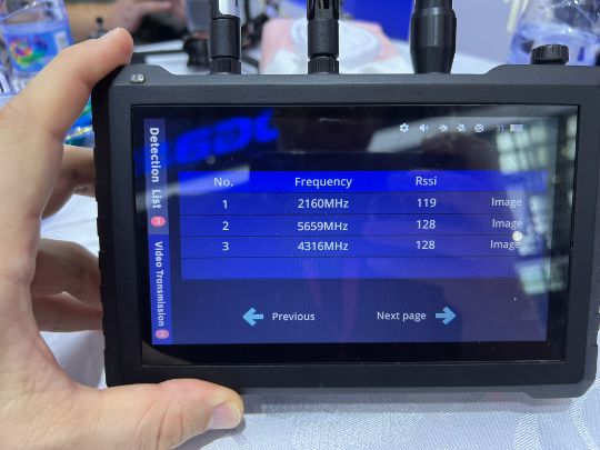 перехват видео изображения с FPV дрона 2