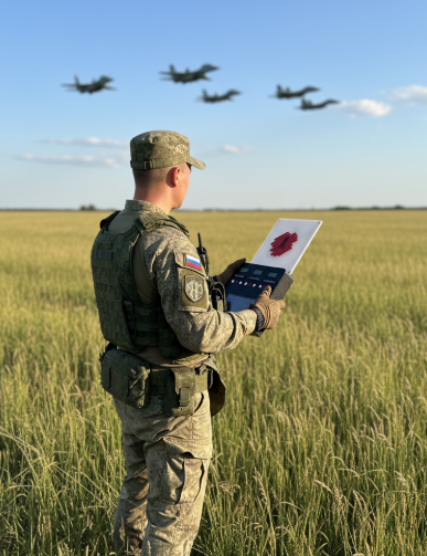 Видеоперехватчик эфир вид спереди