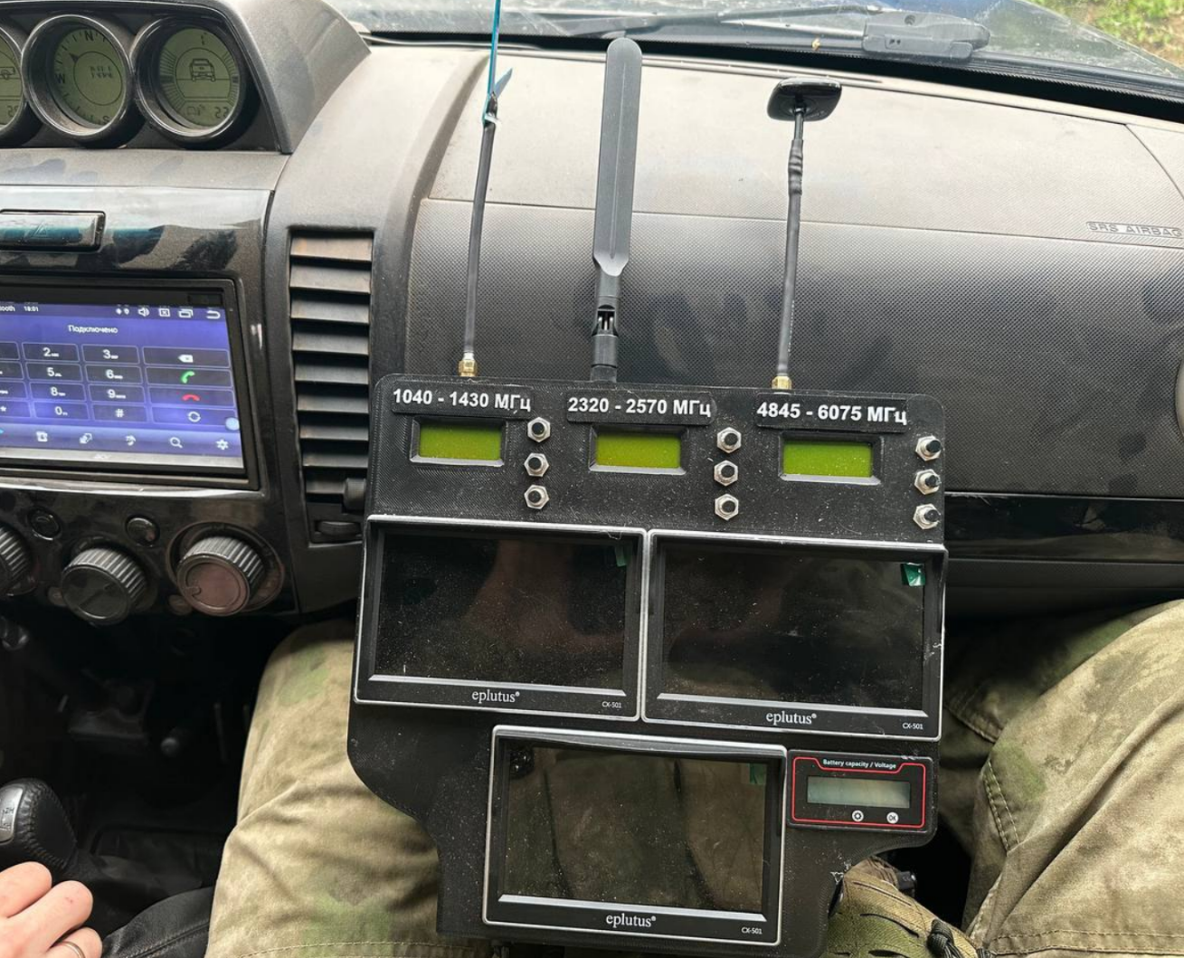 перехват видео с FPV дрона 8