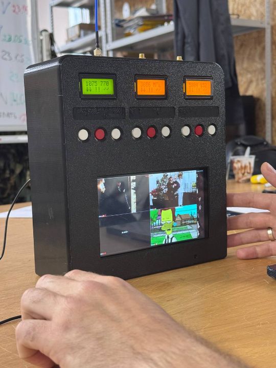 видео перехват FPV дрона эфир 4.0