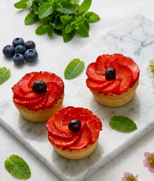 Стол для кофе-брейка с закусками и напитками