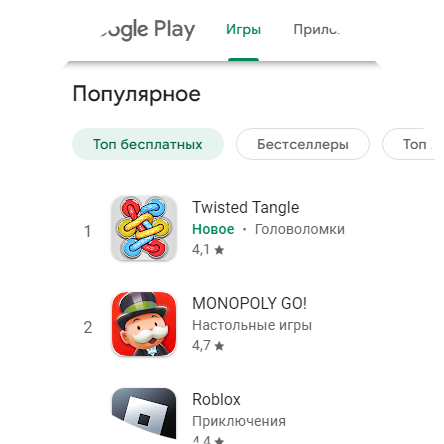 ASO продвижение мобильных приложений