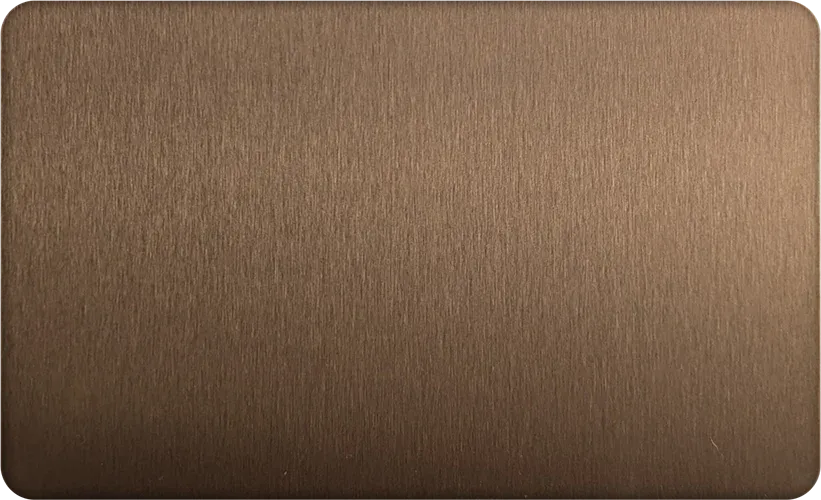 satin rose gold matt