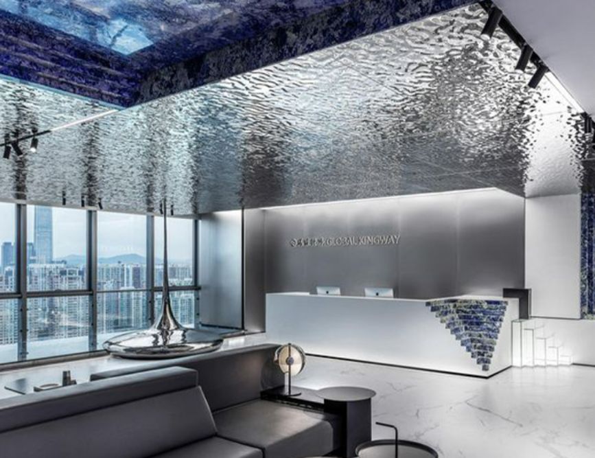 применение декоративной нержавеющей стали аквастил