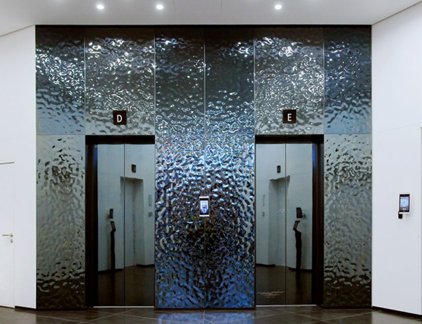 применение декоративной нержавеющей стали аквастил