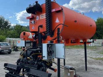 Автогудронатор в кузов самосвала