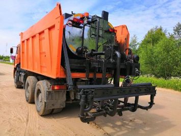 Автогудронатор в кузов самосвала