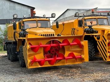 Снегоочиститель шнекороторный