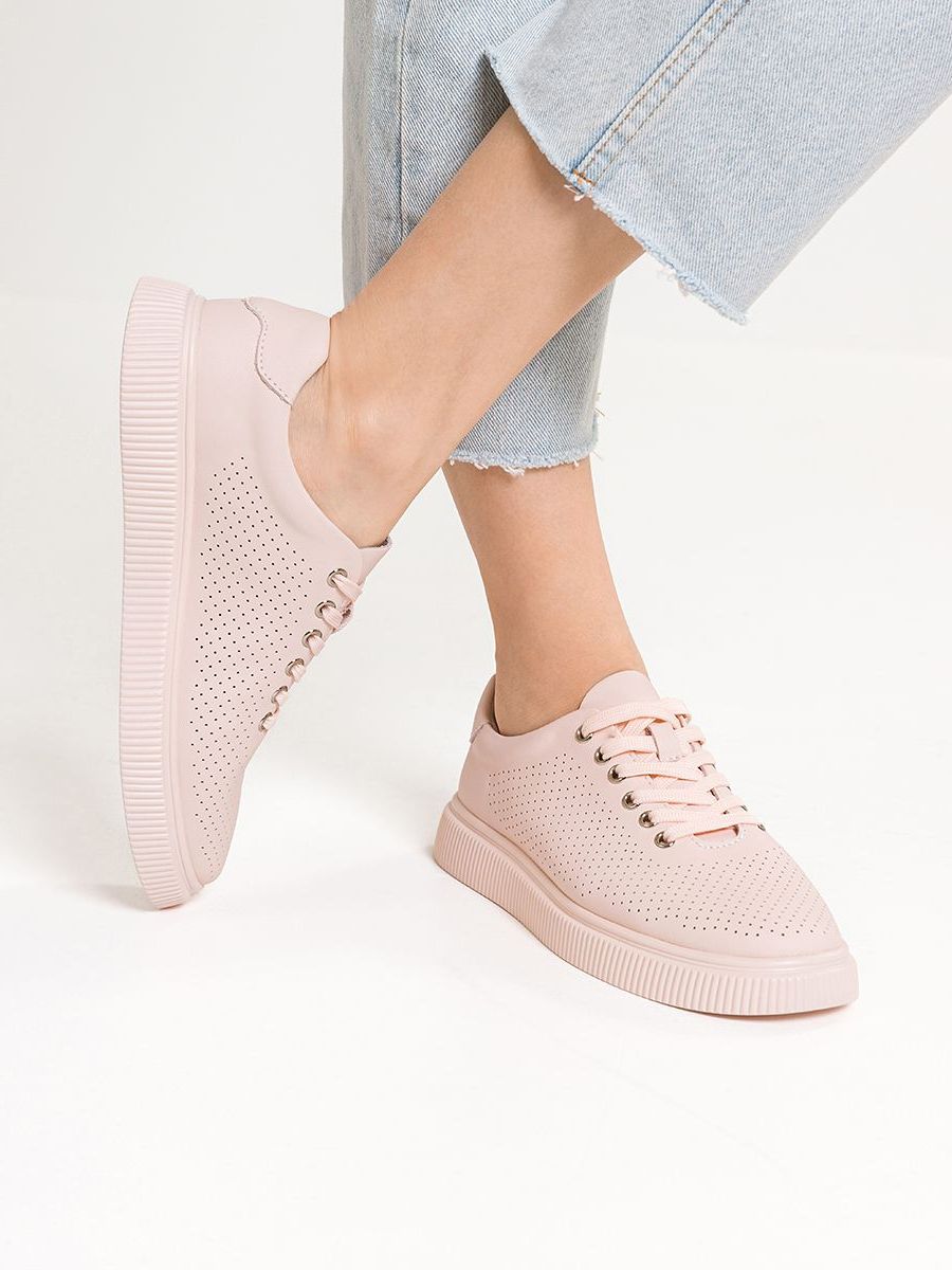 Кеды женские из натуральной кожи