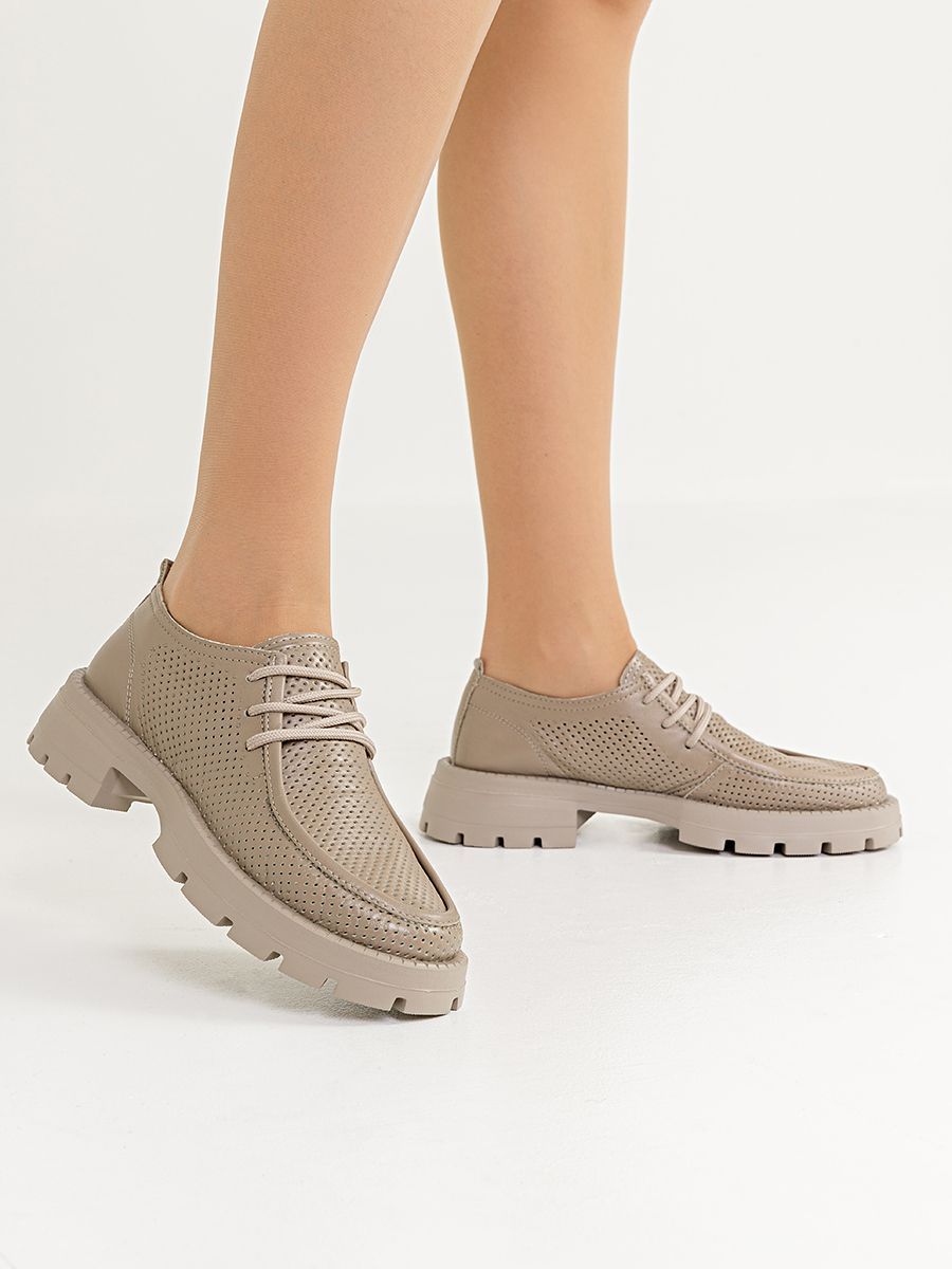 Лоферы женские из натуральной кожи