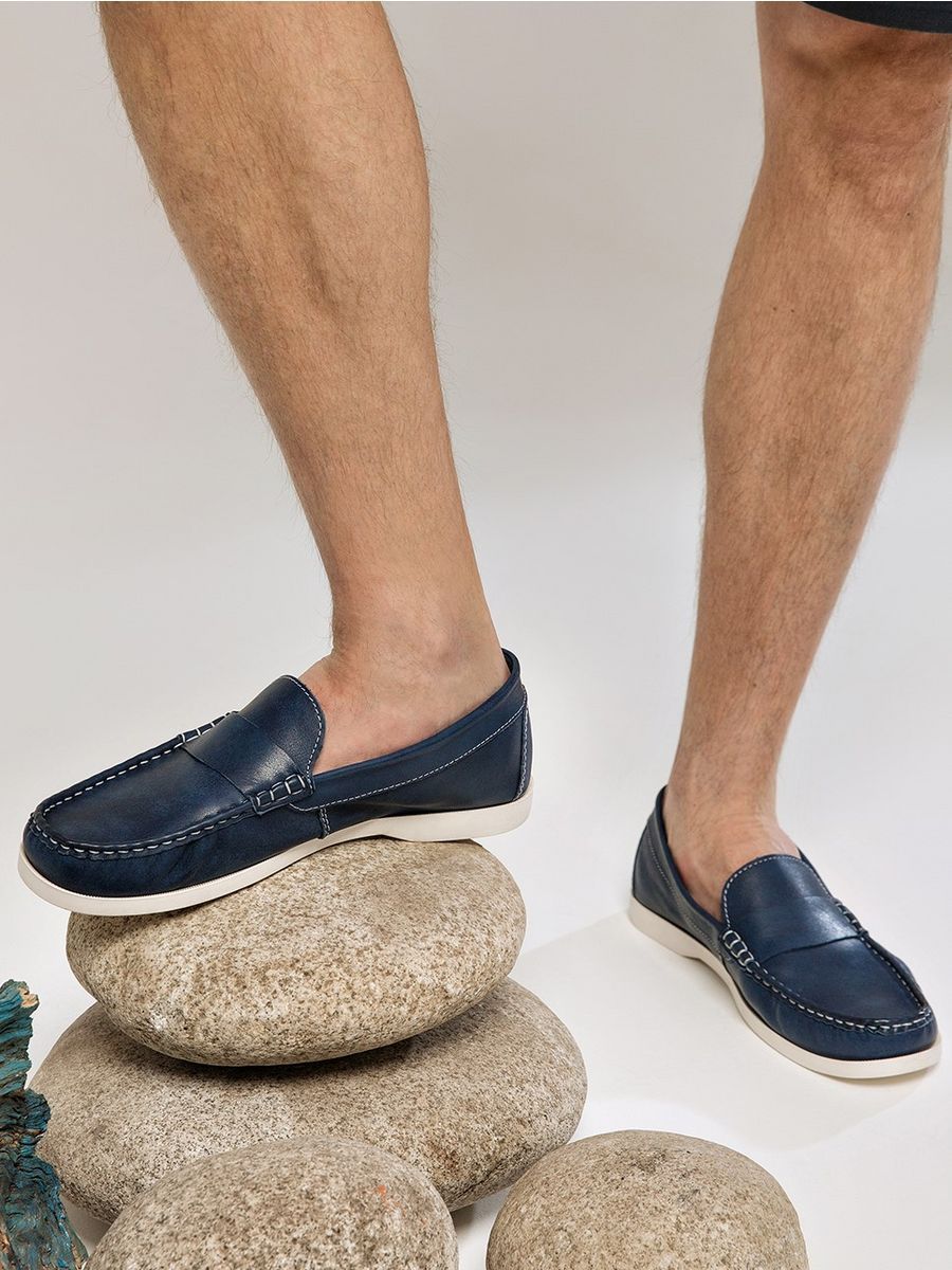 Мокасины мужские из натуральной кожи