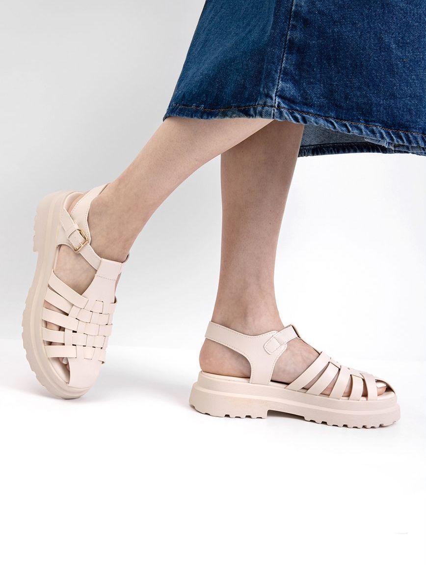 Сандалии женские летние без каблука