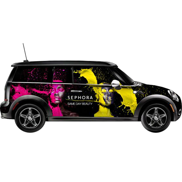 Размещение рекламы на транспорте.