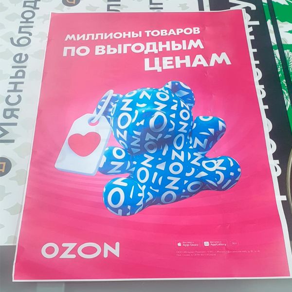 Плакаты Озон