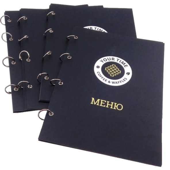 Печать папок на кольцах