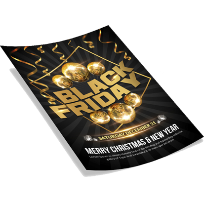 Печать флаеров.