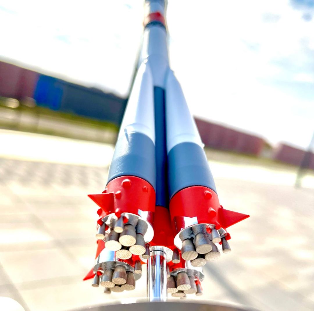 Модель ракеты-носителя "Союз" 1:200