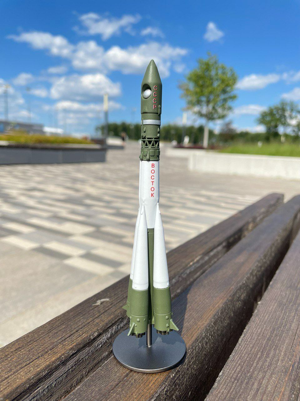 Модель ракеты-носителя "Восток" 1:250