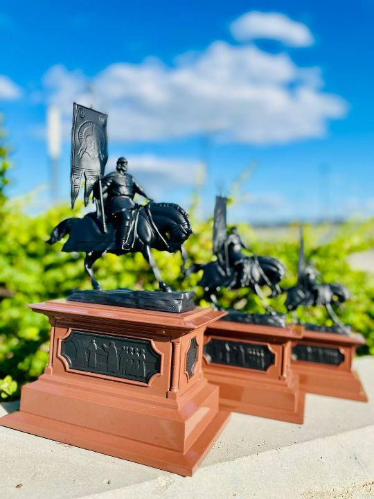 модель памятник князю Засекину
